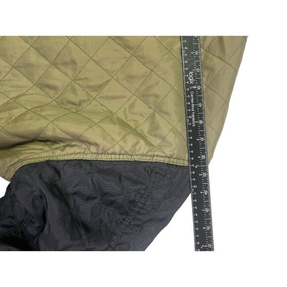 Vtg Arizona Jean Company Denim Jacket Quilted Reversible Stadium Bomber Y2K - Picture 15 of 16